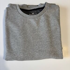 NEW Woman’s Bombas Small Long Sleeve Grey Crewneck